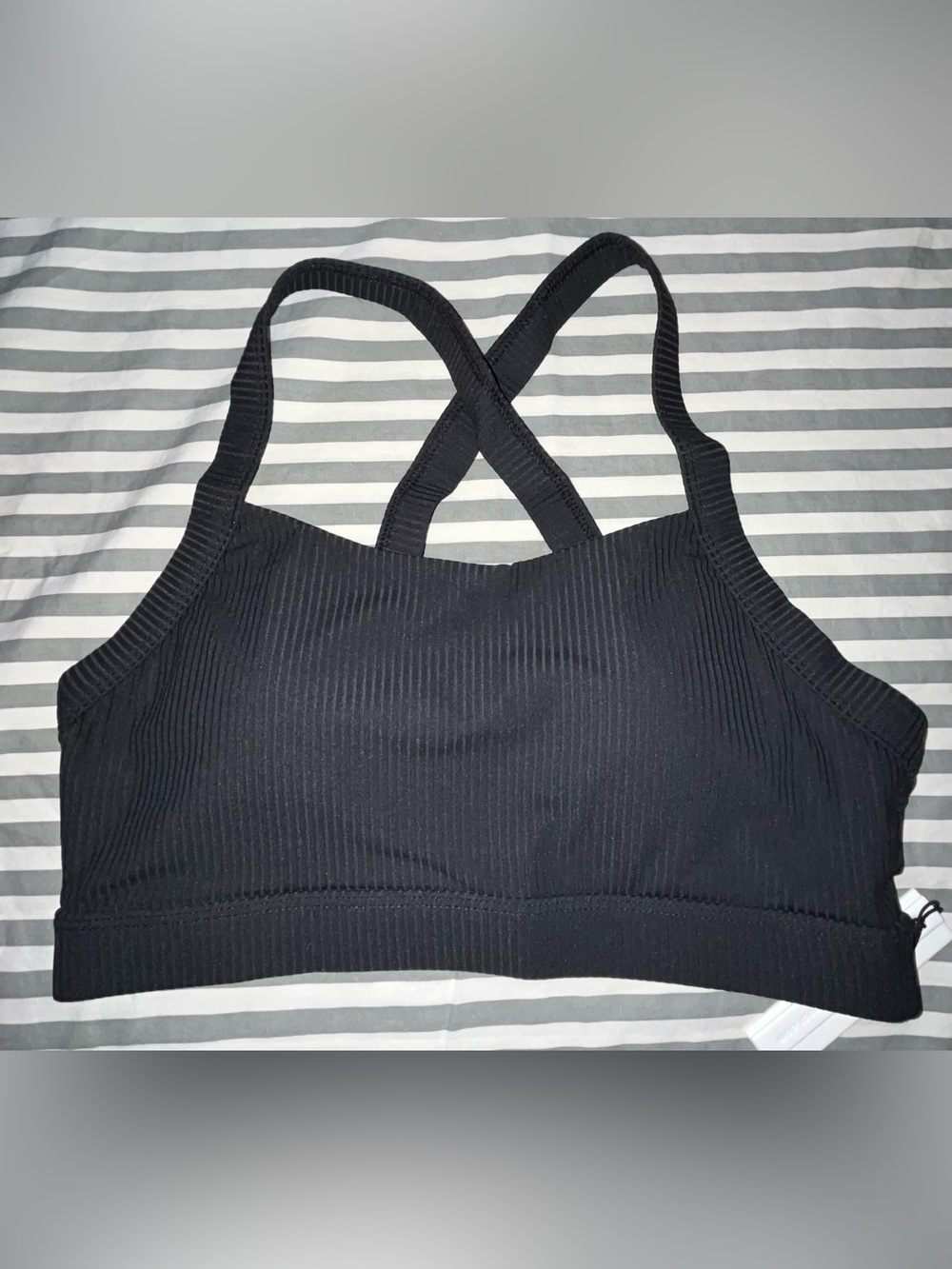 Paragon Fitwear CloudRib Defy Bra in Black Size M
